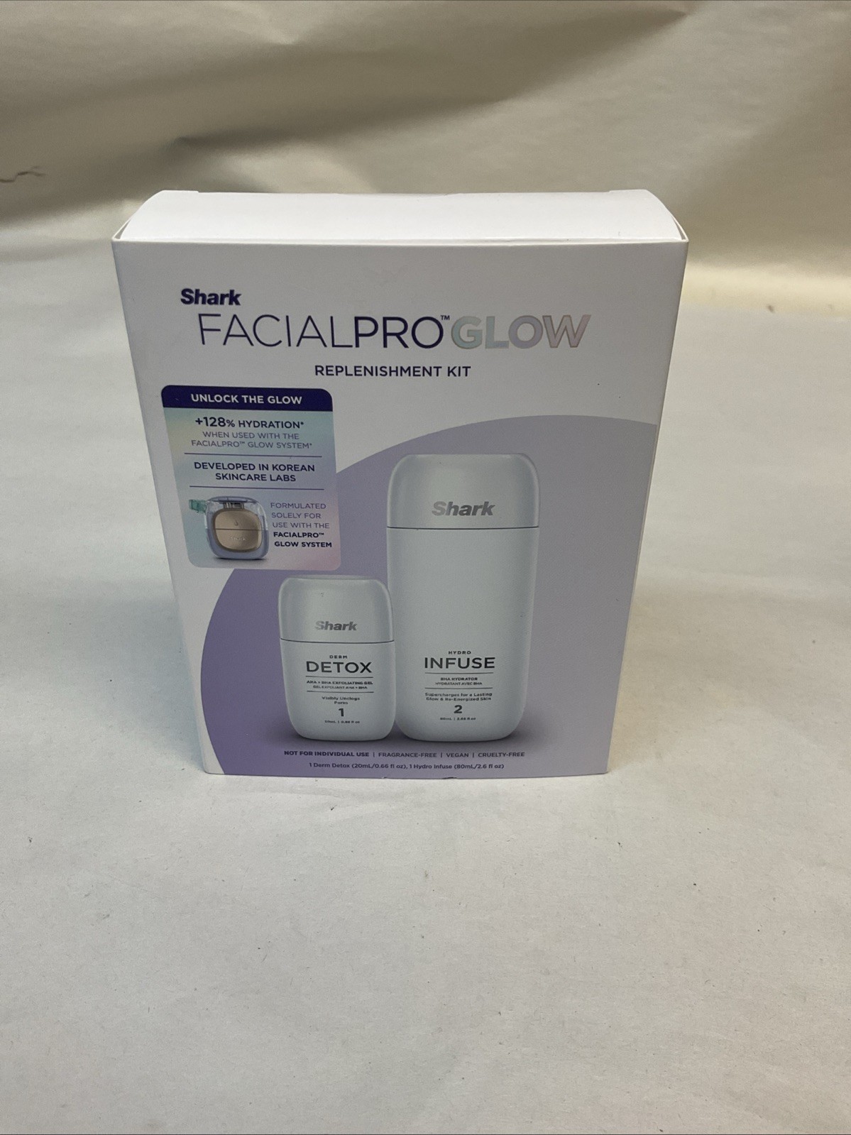 Shark – FacialPro Glow Replenishment Kit – Cool White