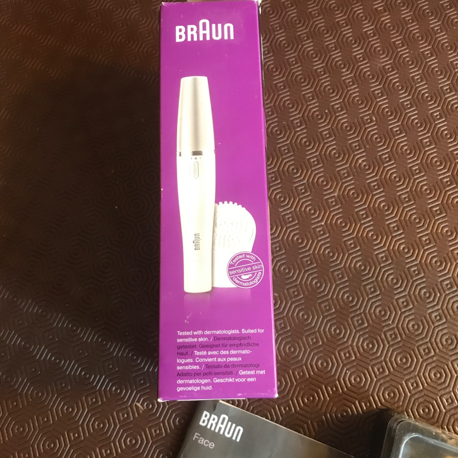 BRAUN Facespa cleansing brush mini epilator skin beauty hair remover Model 810