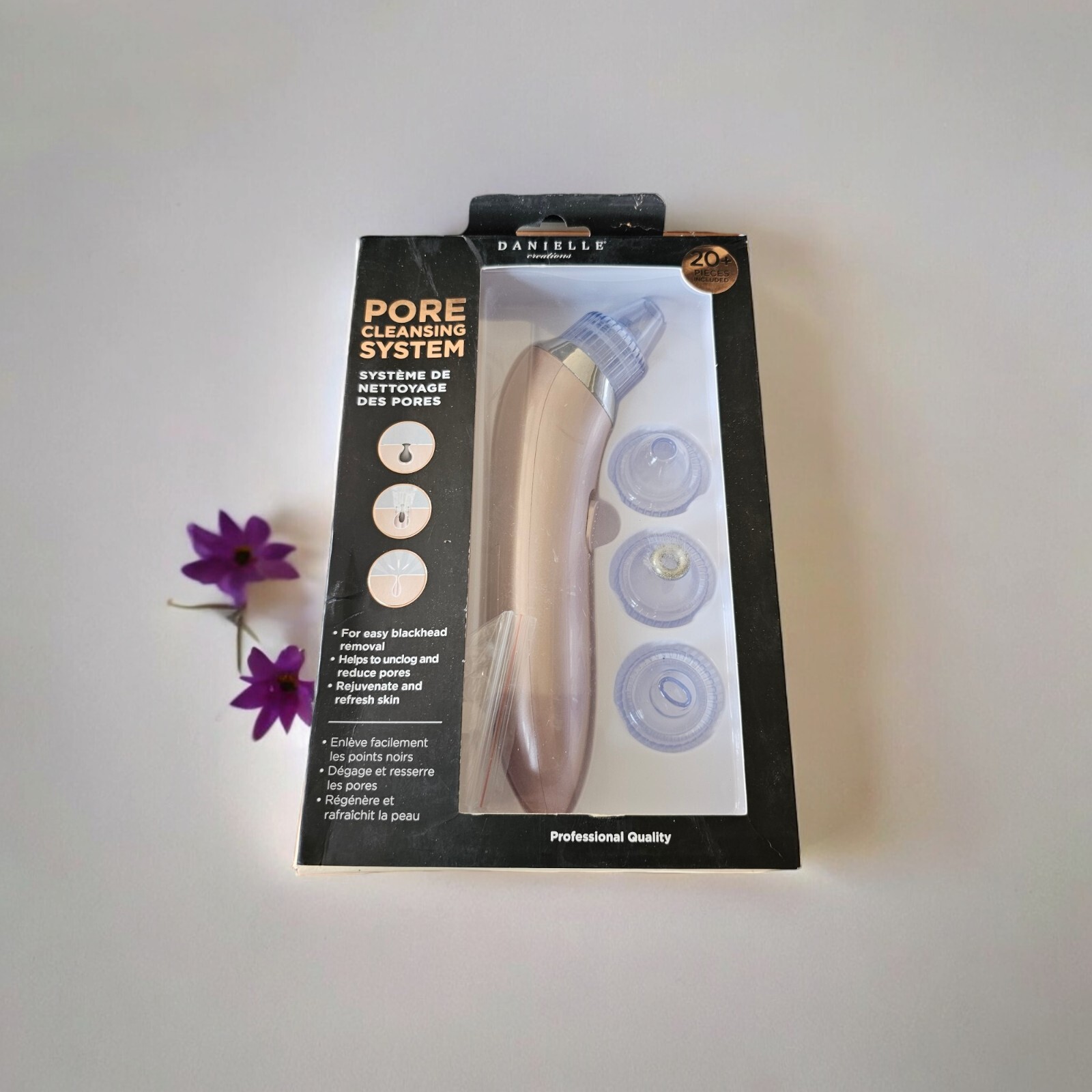 PORE CLEANING SYSTEM PROFESSIONAL QUALITY REMOVES BLACKHEADS 20PC.