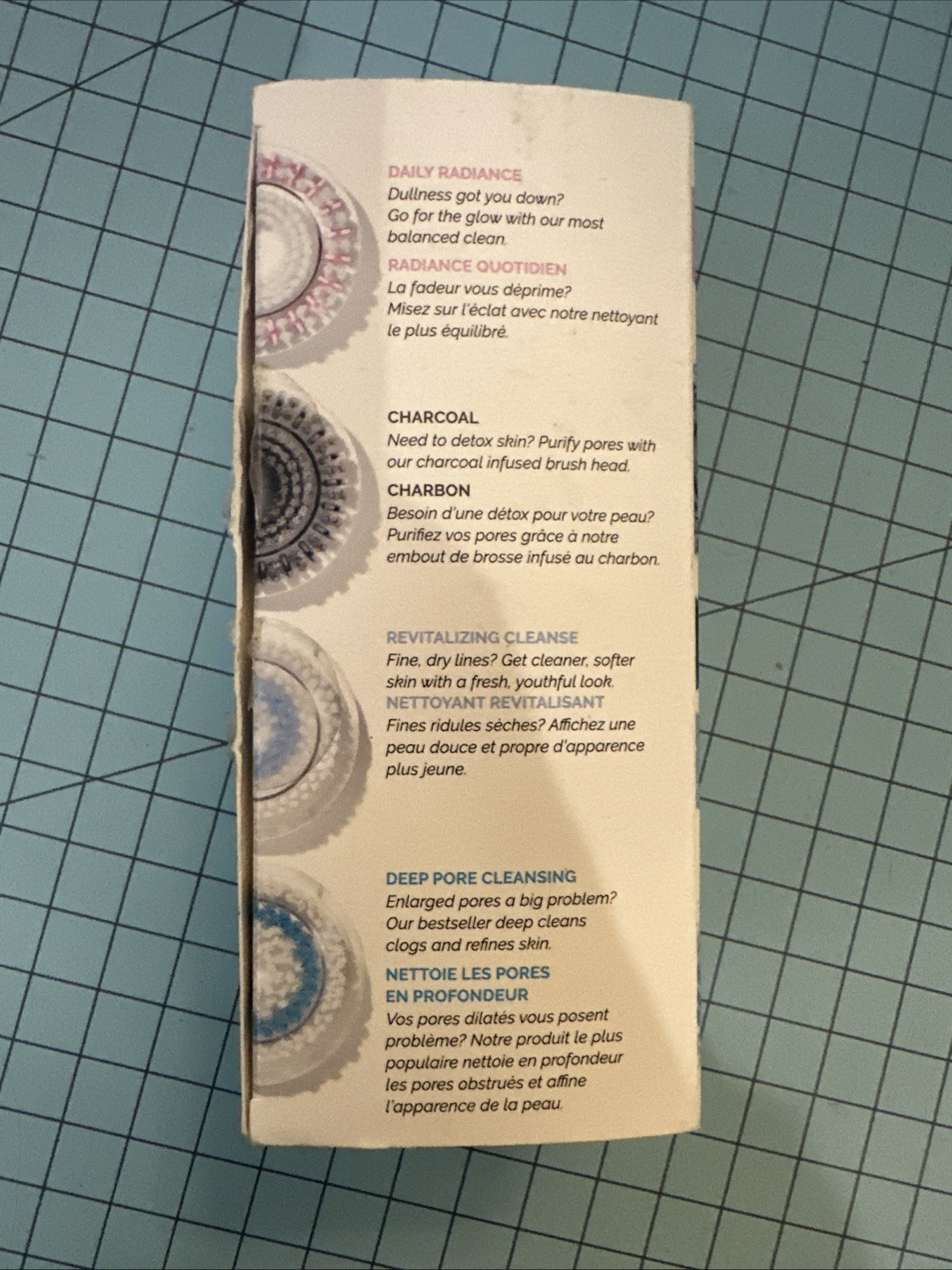 3 Clarisonic Brush Heads-Open Box