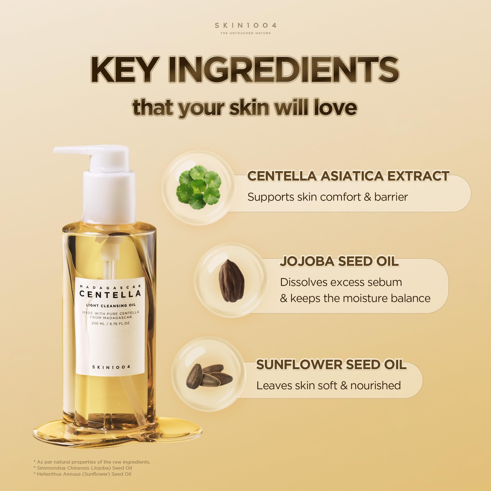 SKIN1004 Madagascar Centella Light Cleansing 6.76 Ounce (Pack of 1), Clear