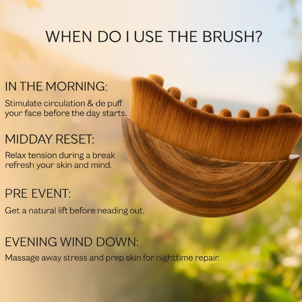 Lymphatic Contour Face Brush – Reduces Puffiness & Restores Definition, Lymphat