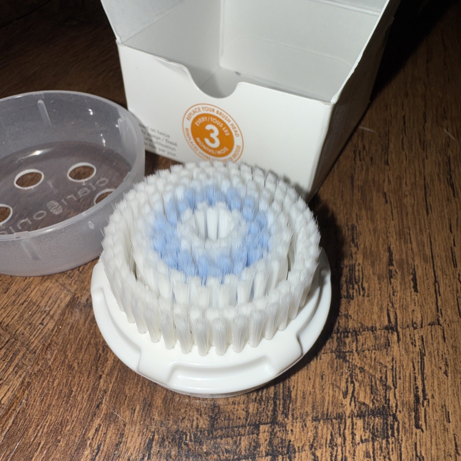 Clarisonic Revitalizing Cleanse Brush Head Replacement New NIB! Rare