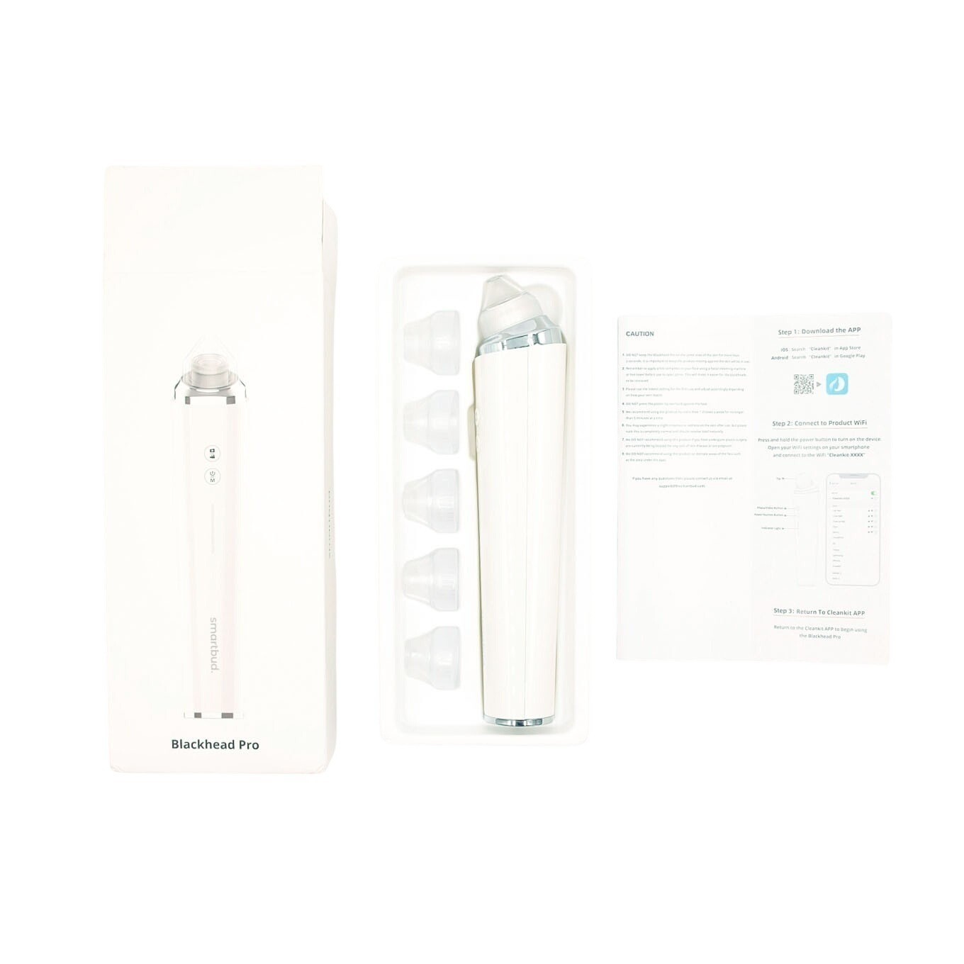 Smartbud – Blackhead Pro with Camera – Pore Vacuum