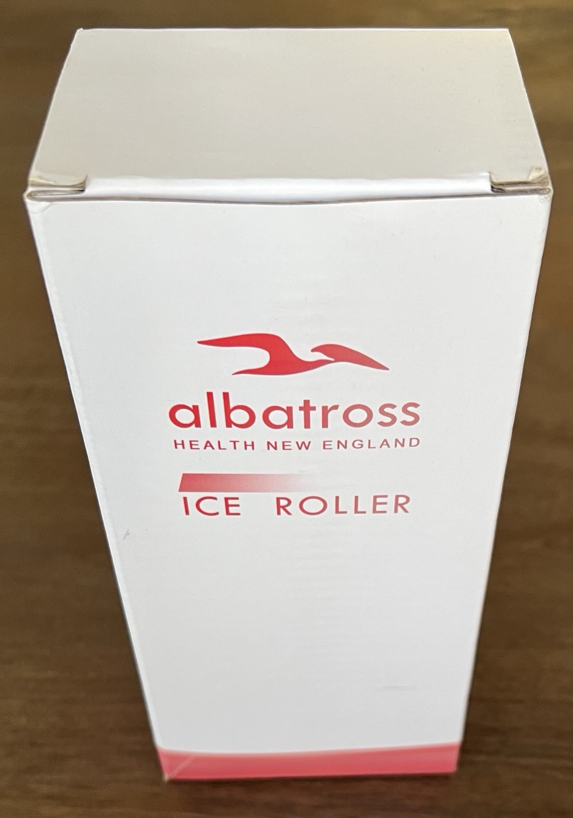 albatross Ice Roller & Gua Sha Facial Tool Set, Plastic Stone, Pink Green