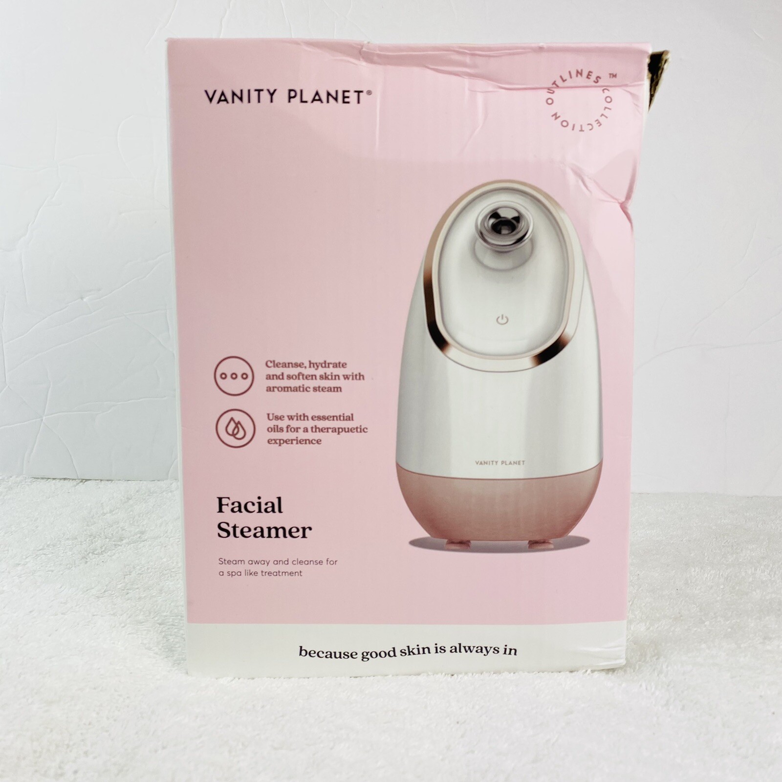 NIB Vanity Planet Ionic All Skin Type Facial Steamer