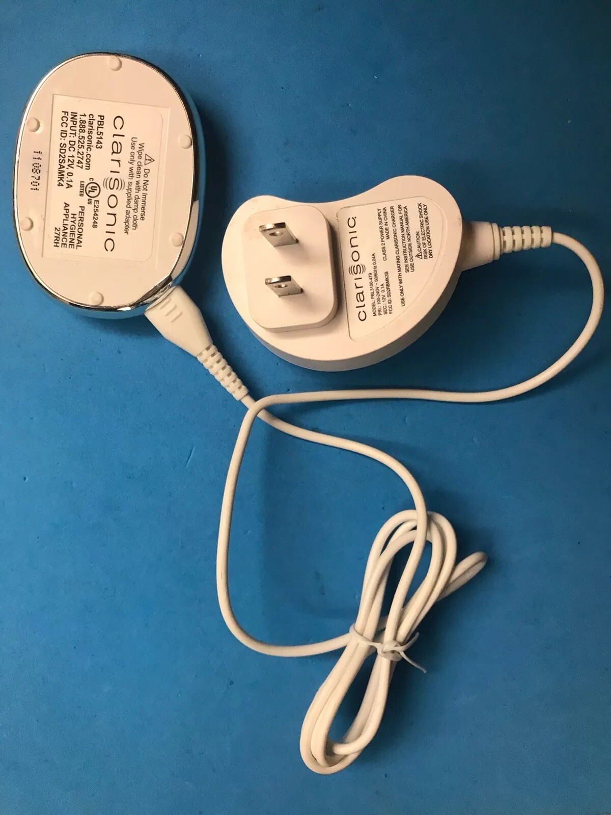 Genuine Clairsonic PBL5143/80B AC Power Wall Charger Adapter Opal