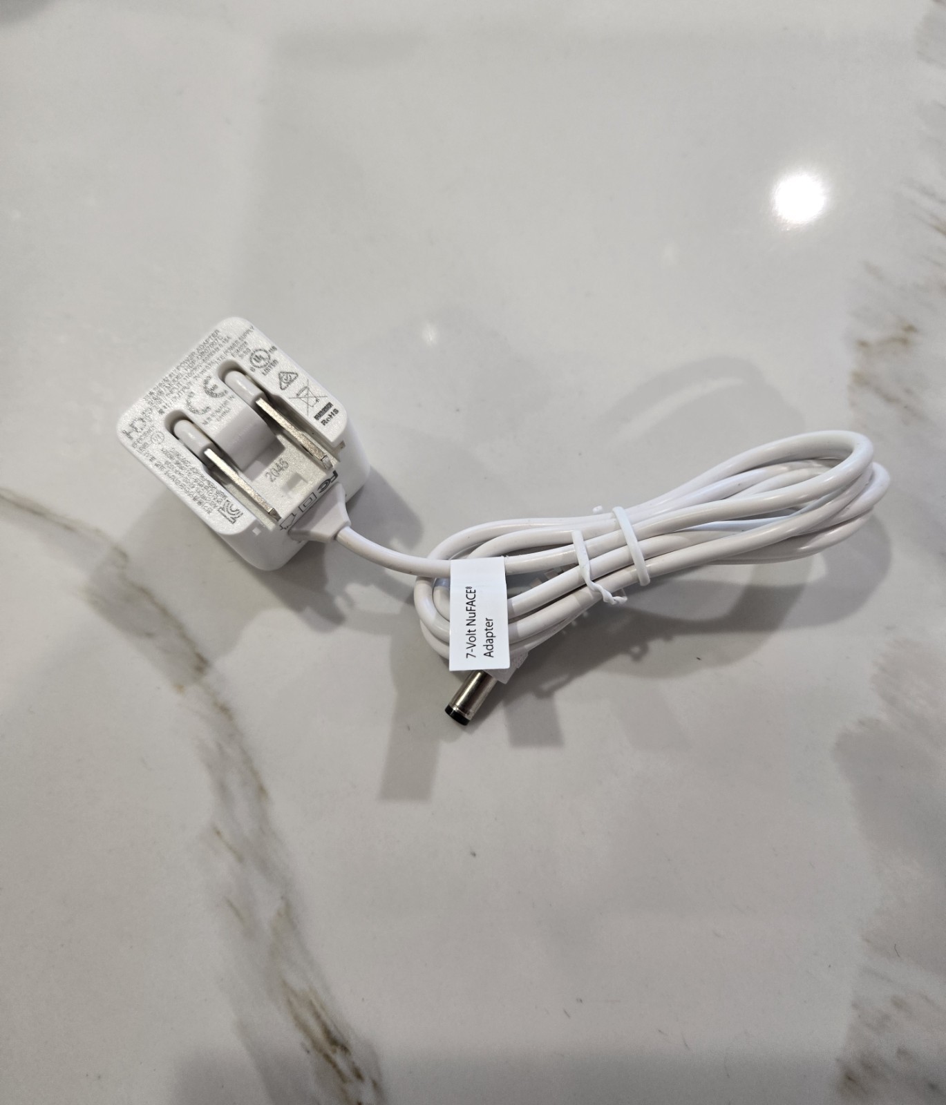 NuFACE Trinity Facial Massager for Wrinkles, Charging Stand & Power Adapter