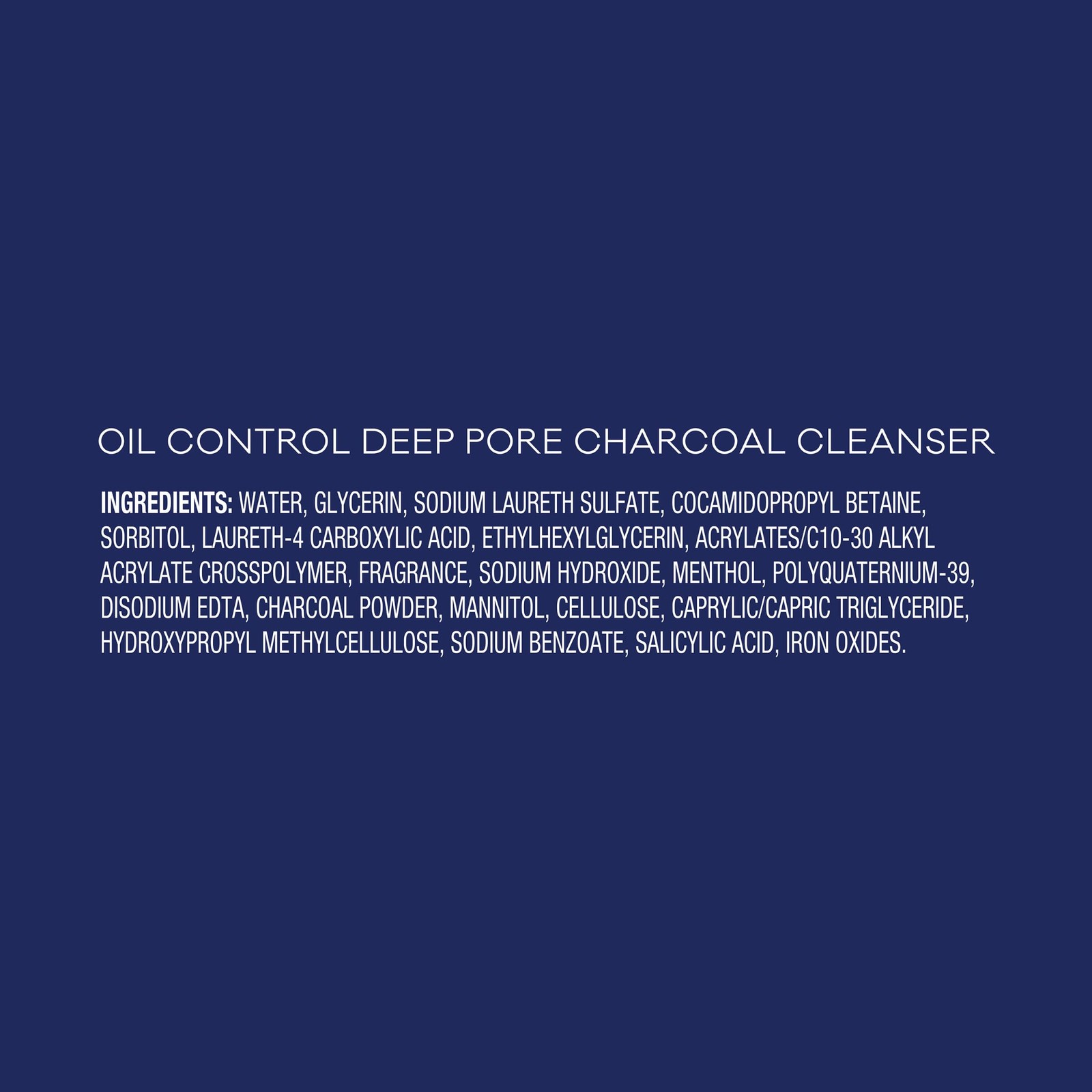 Biore Deep Pore Charcoal 6.77 Ounce (Pack of 1), DEEP PORE CHARCOAL CLEANSER