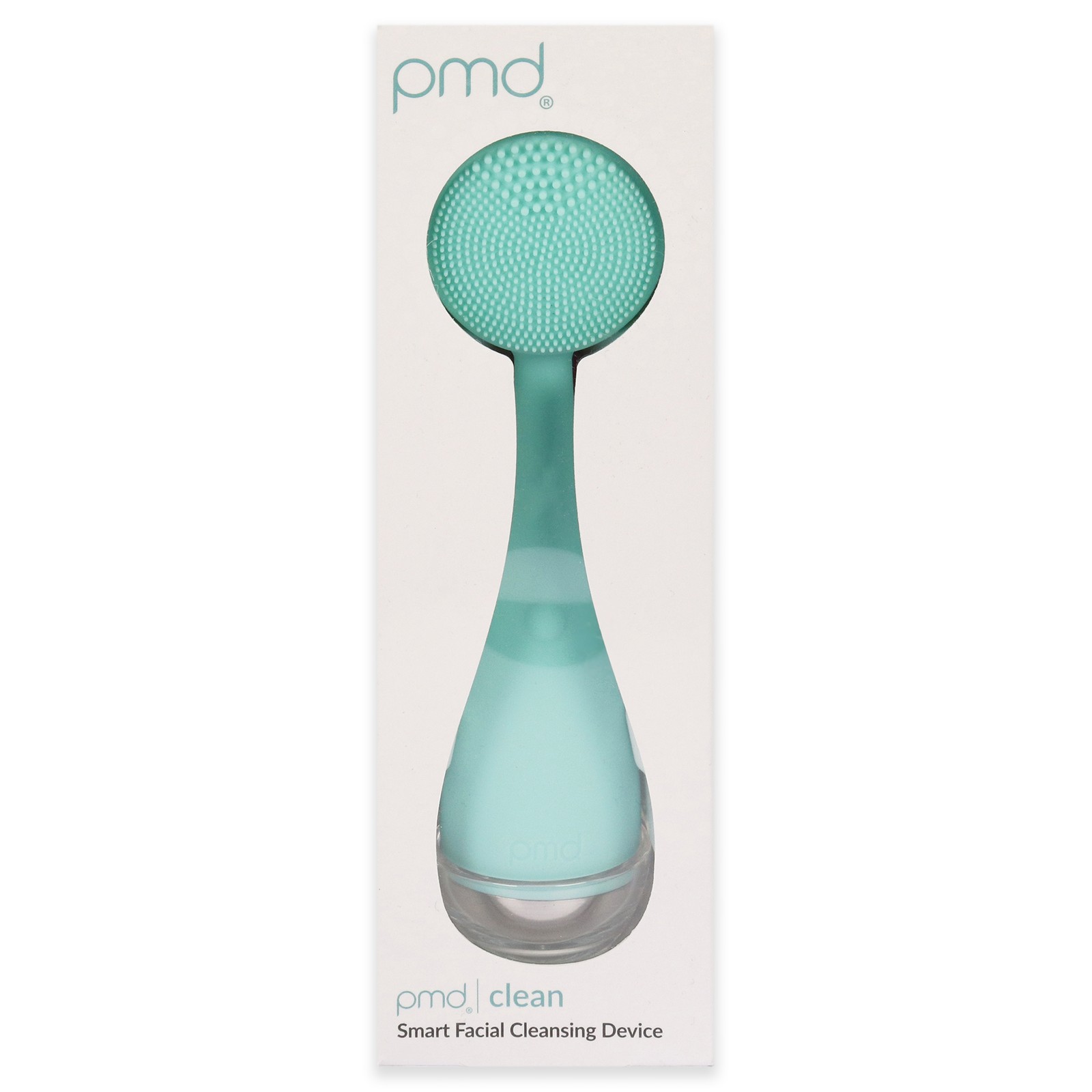 PMD Clean – Teal with White by PMD for Unisex – 1 Pc Facial Brush
