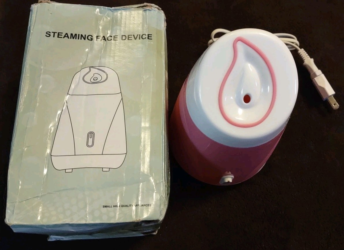 Steaming Face Device Pink Face Steamer/Pore Cleaner