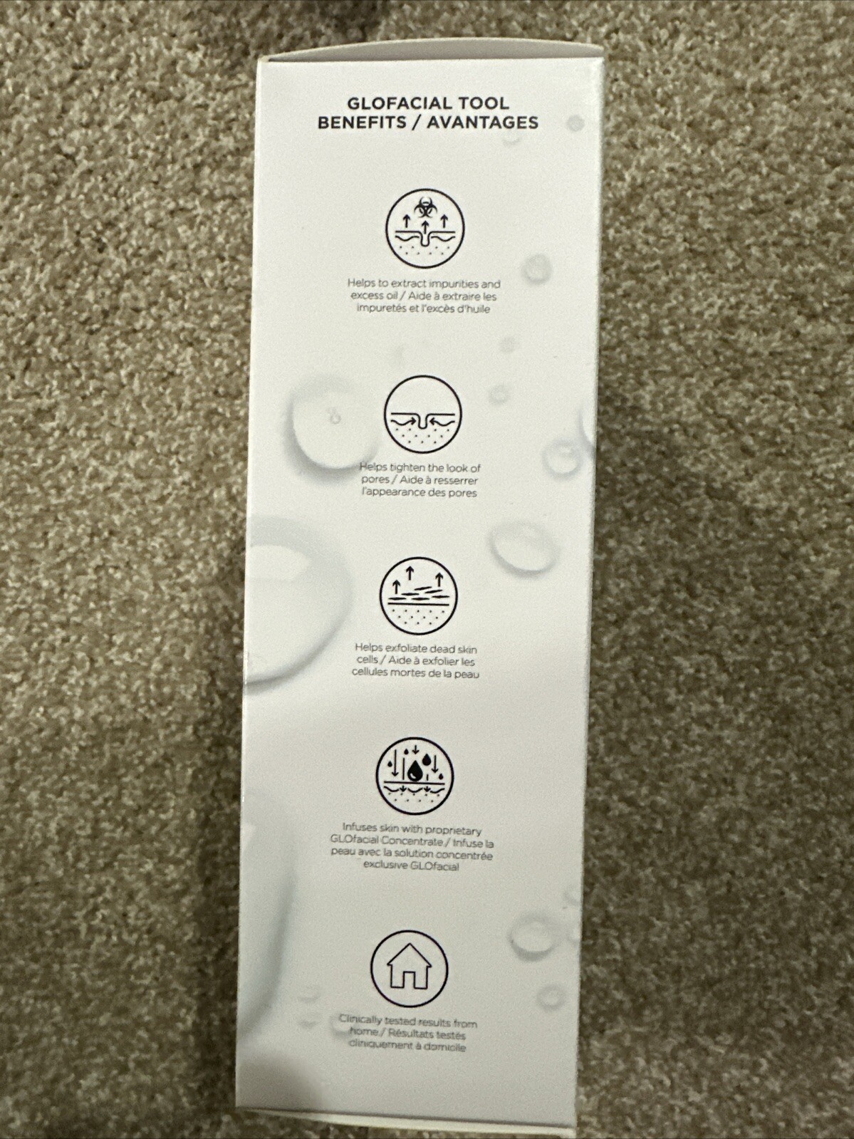 BeautyBio GLOfacial Hydro-Infusion Deep Pore Cleansing With Blue LED New Sealed