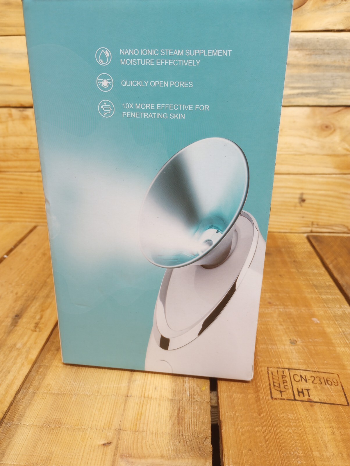Nano Ionic Face Steamer for Home Facial Spa Moisture Humidifier Open Box