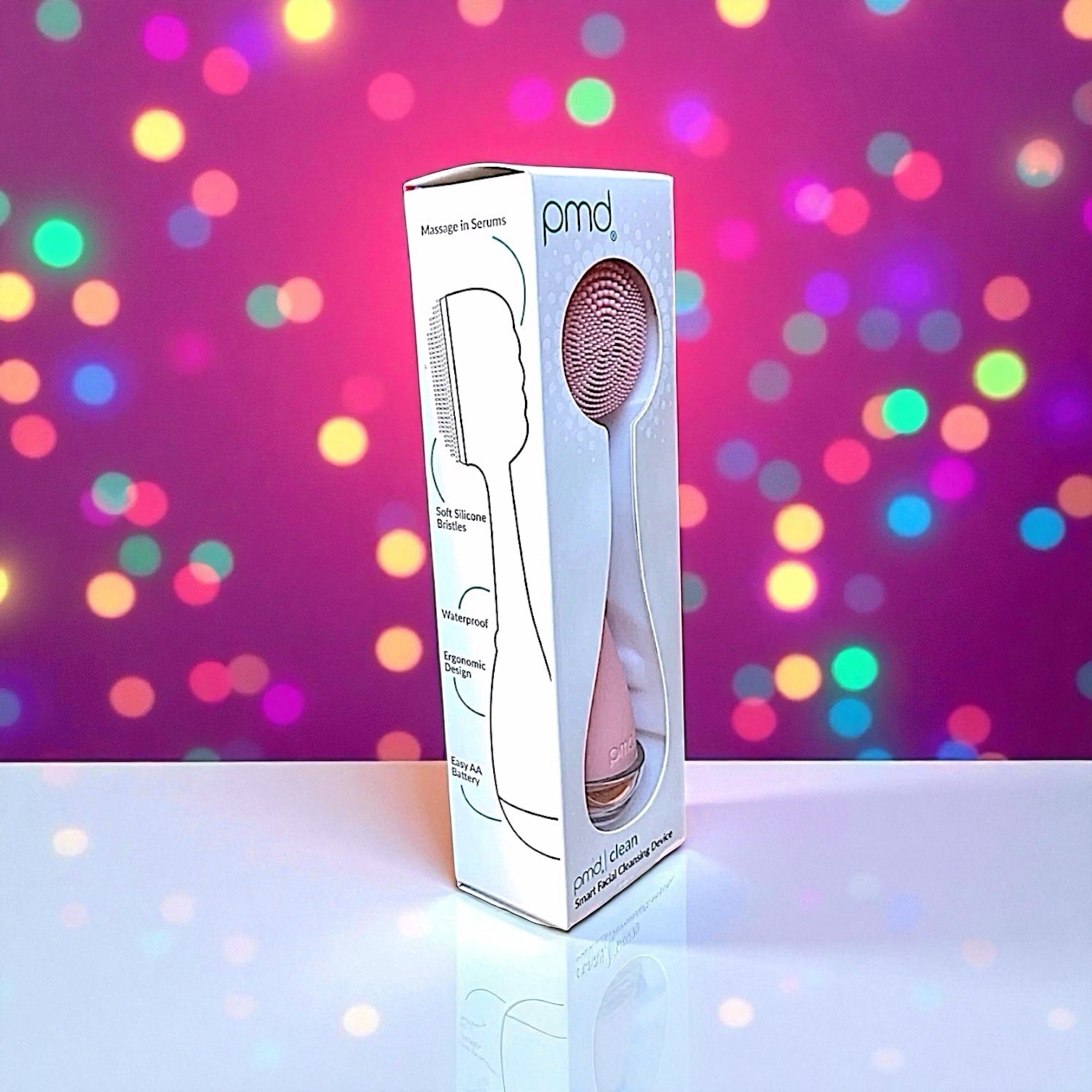 PMD Beauty Clean Smart Facial Cleansing Device In Blush New In Box
