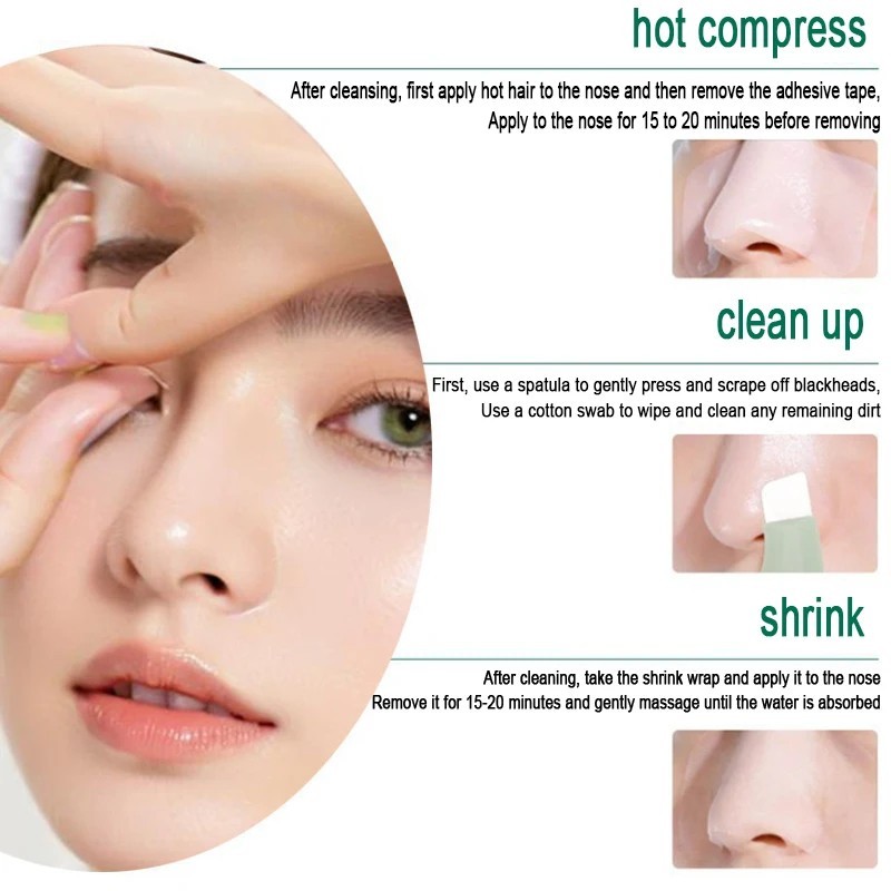 1PC Deep Cleansing Blackhead Whitehead Removal Tool Facial Pore Cleaner Tool
