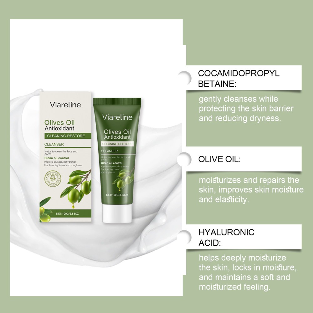 Olive Oil Cleansing Cleanser ntle Cleansing and Soothing for