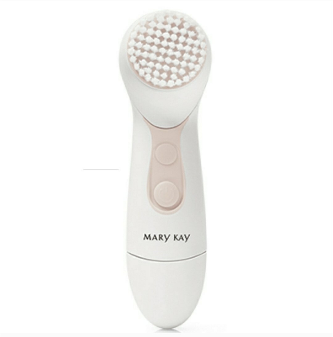 MARY KAY SKINVIGORATE CLEANSING SPIN BRUSH W/ 2 BRUSH HEADS + Batteries NIB