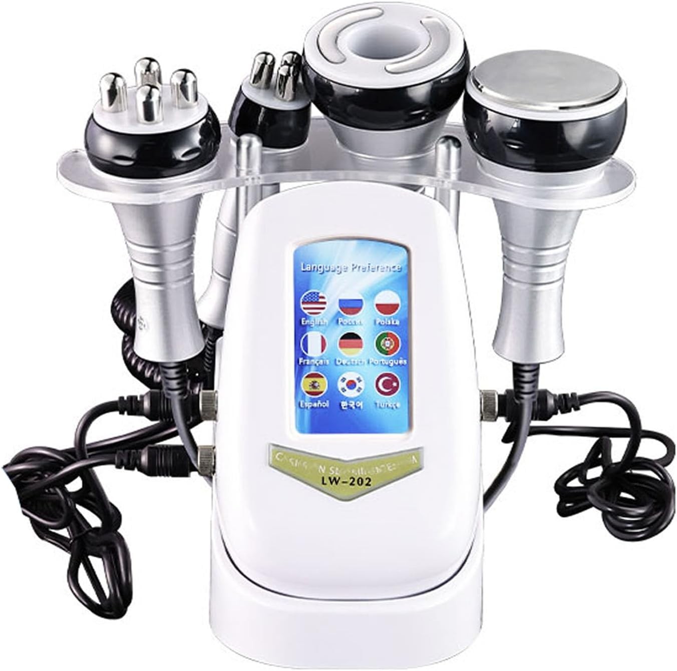 4 Function Handles Facial Beauty Device Home Salon Delicate