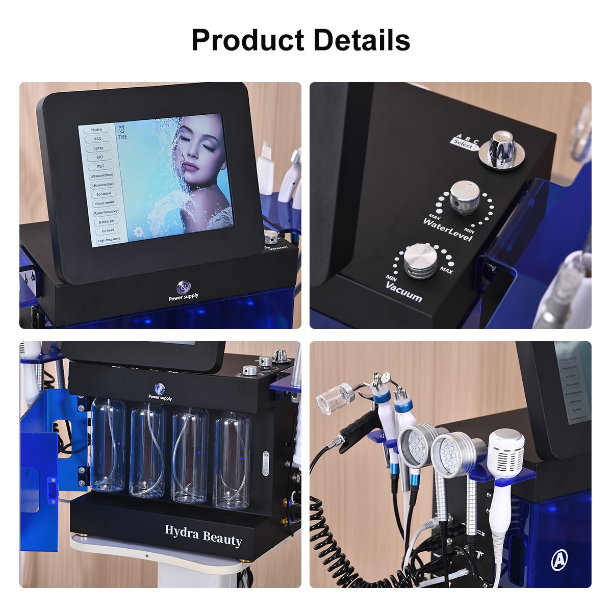 Portable Hydra Water Peeling Face Tightening Dermabrasion Peel Skin Care Facial