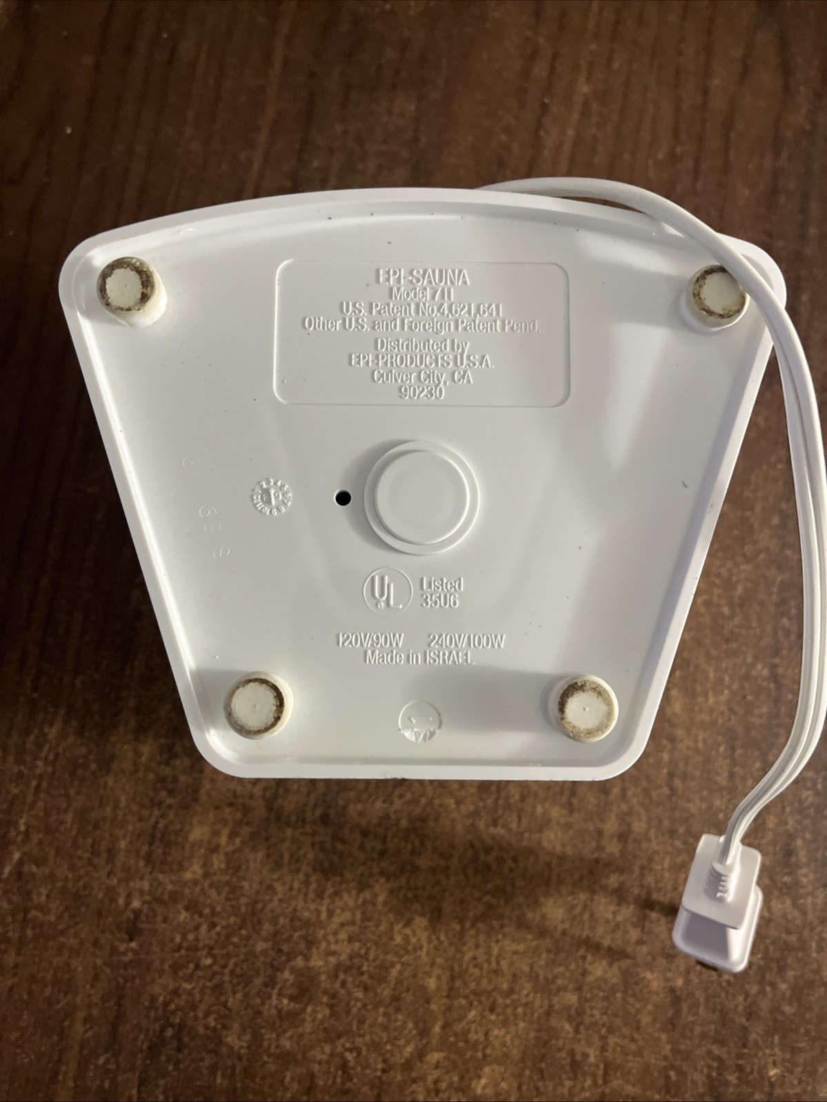 Vintage 711 Epi Sauna Compact Facial Steamer Quality Home Facial EpiLady USA