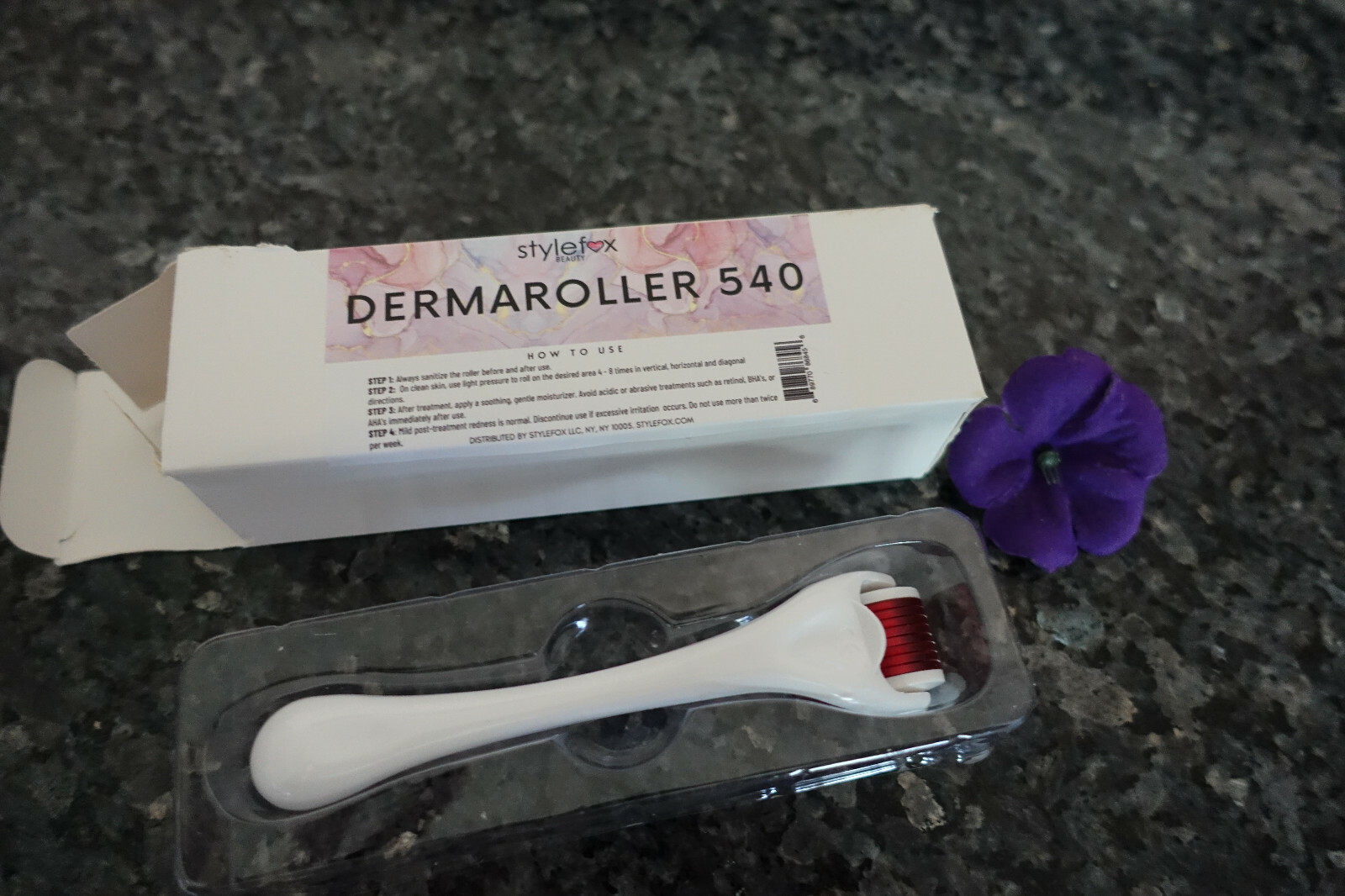 Stylefox beauty dermaroller 540 new in box full size