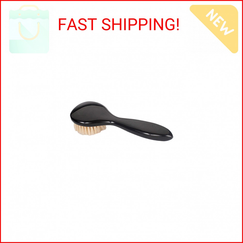 Hair Doc Esthetician Grade Facial Brush Natural Bristle Firm High Polish Acrylic