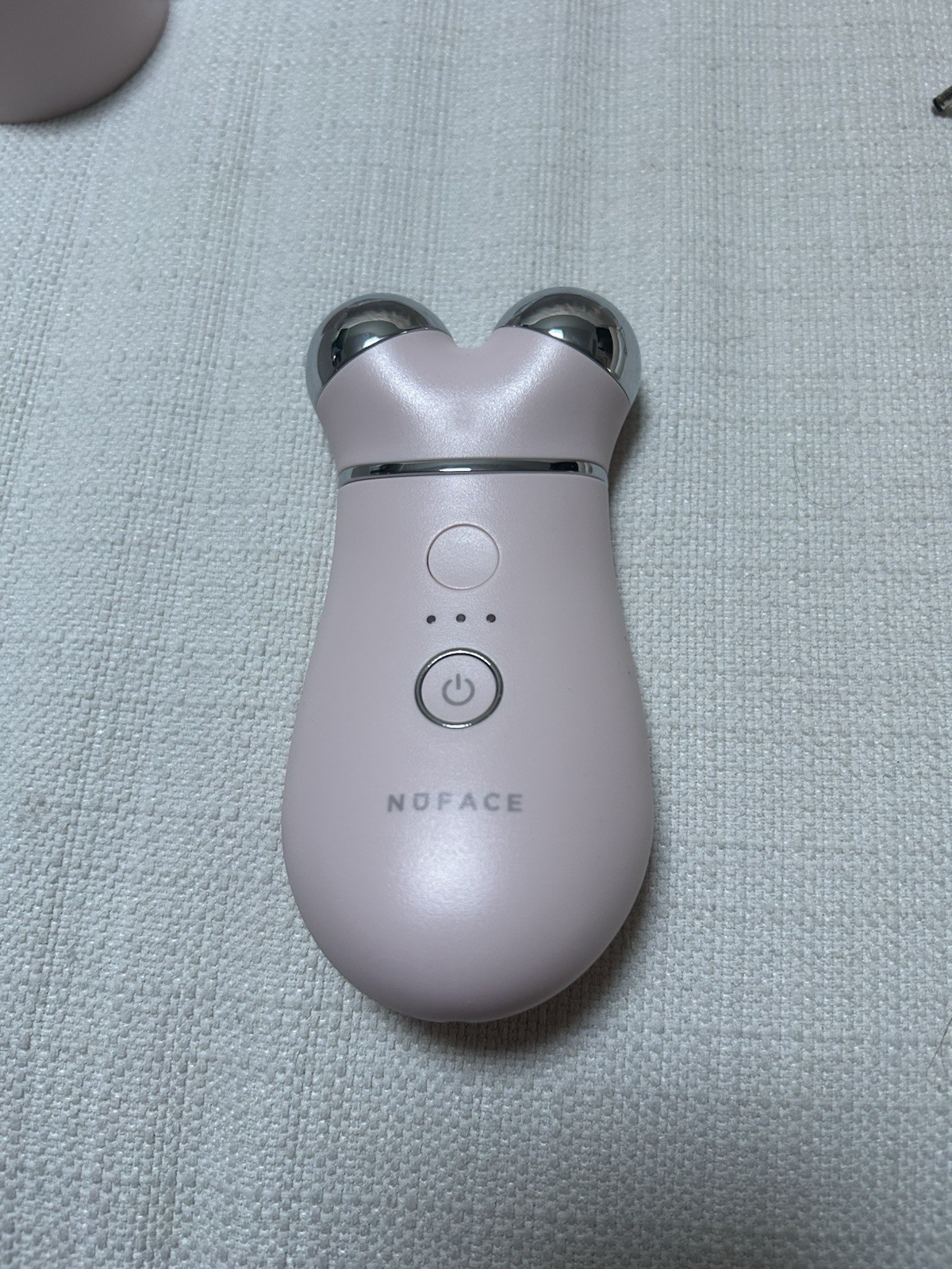 NuFace Mini Facial Toning Device Includes Charger and Brush. Opened But Unused