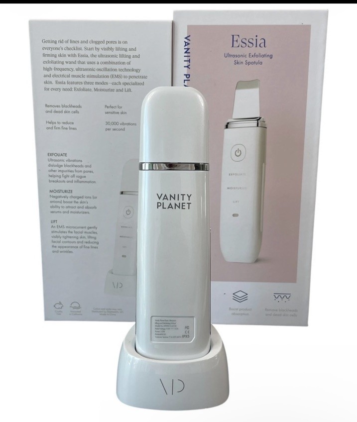 Vanity Planet Essia Ultrasonic Lifting & Exfoliating Skin Spatula Wrinkle Reduce