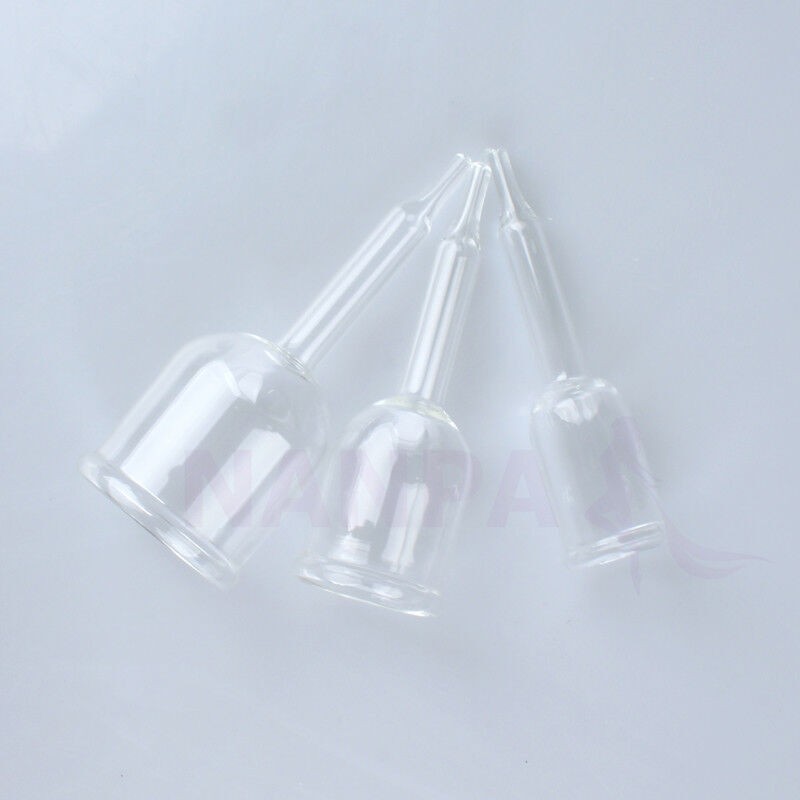 Replacement Vaccum Cupping Glass Cups For Vacuum Therapy Spray Beauty Machine