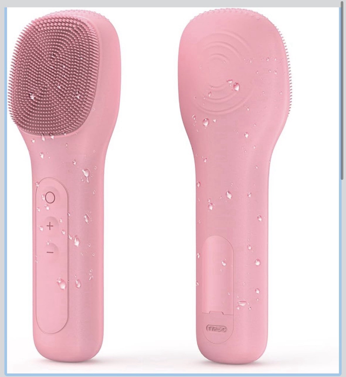 Facial Cleansing Brush, Waterproof Cleansing, Exfoliating and Massaging