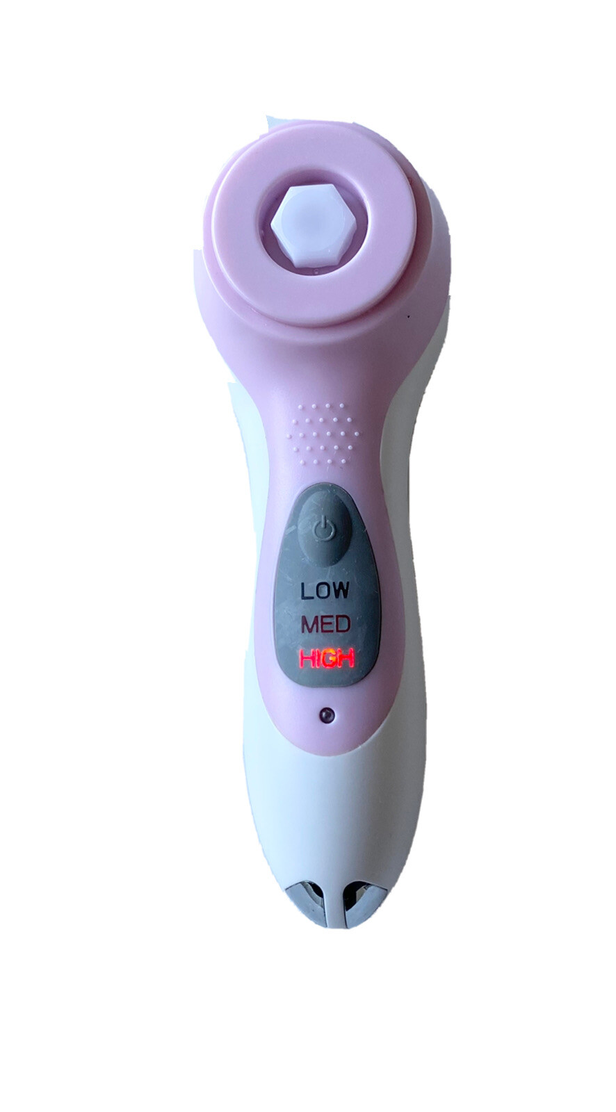 Conair True Glow Sonic Facial Brush Pink w 3 Replacement Brushes