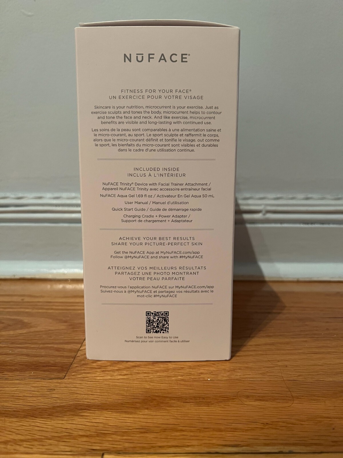 NuFACE Trinity Starter Kit – Advanced Facial Toning Device NuFace Trinity