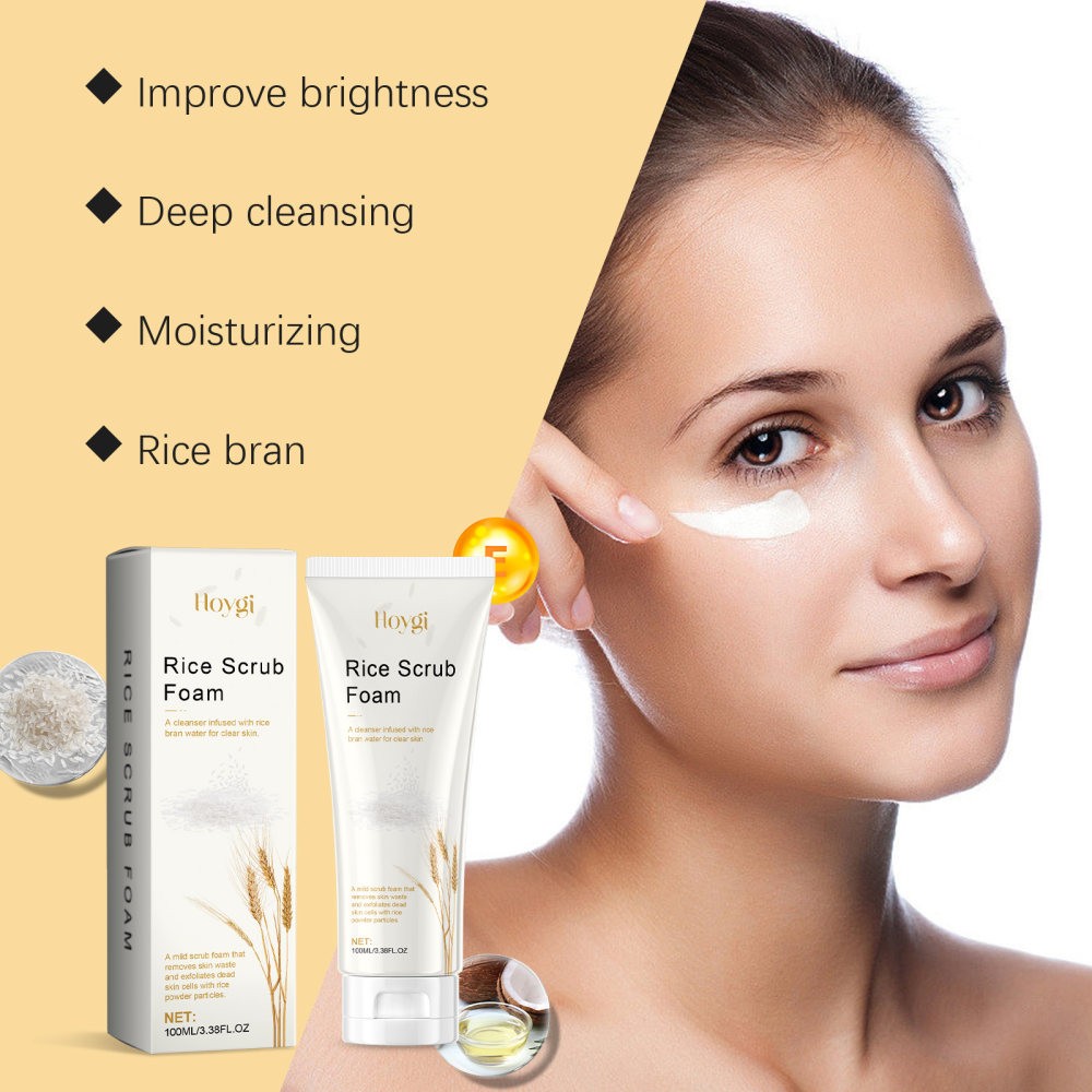 Rice Cleanser ntle Cleansing Hydrating Refreshing Oil Control