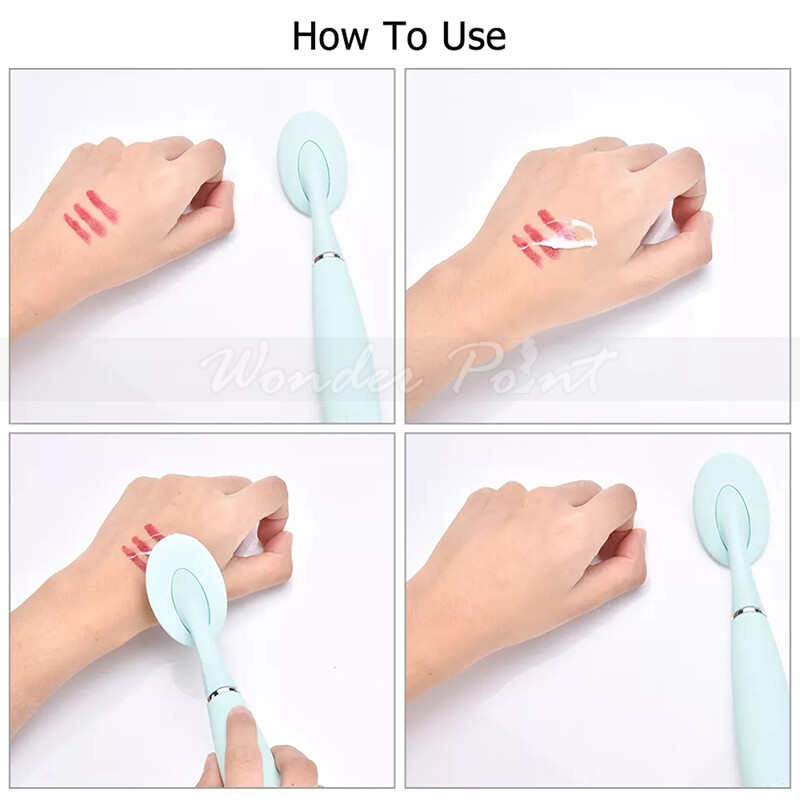 Pink/Blue Electric Face Cleansing Brush Sonic Facial Deep Cleansing Beauty Tool