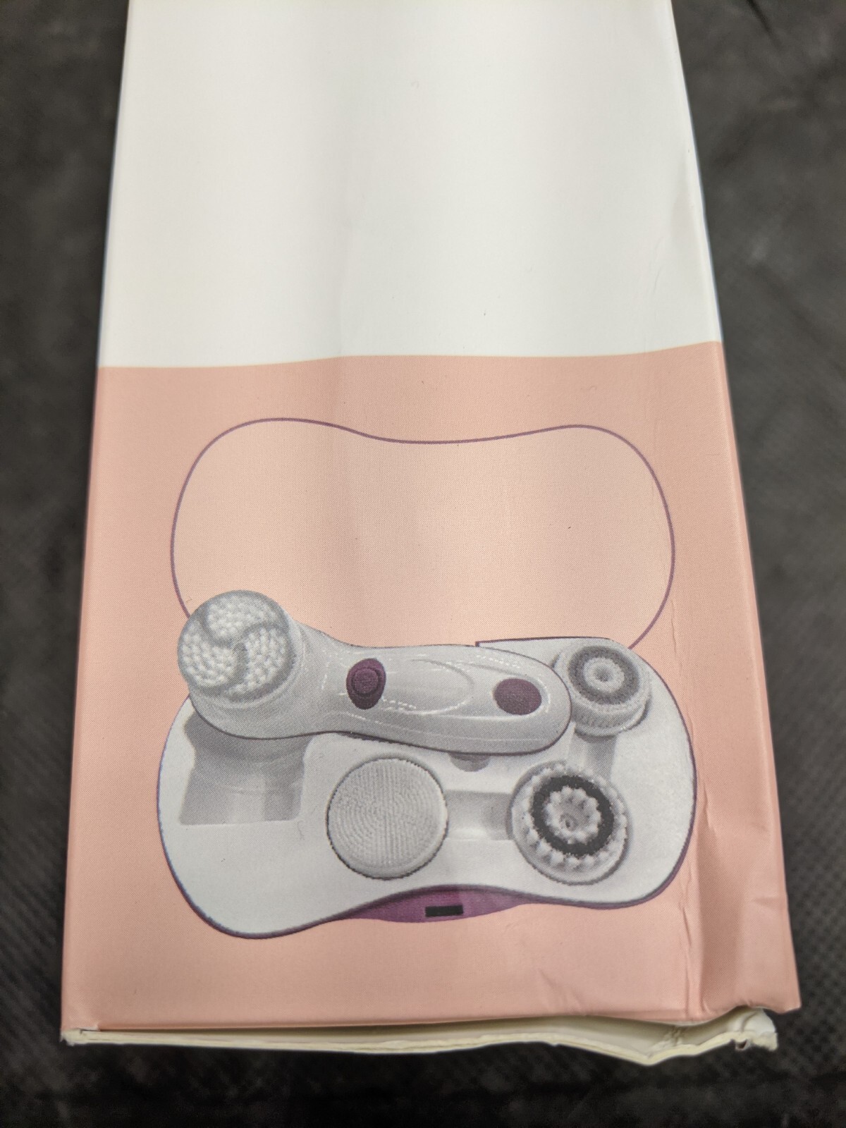 Glossmetics Luxe 4 in 1 Sonic Facial Cleansing & Exfoliating Device Purple
