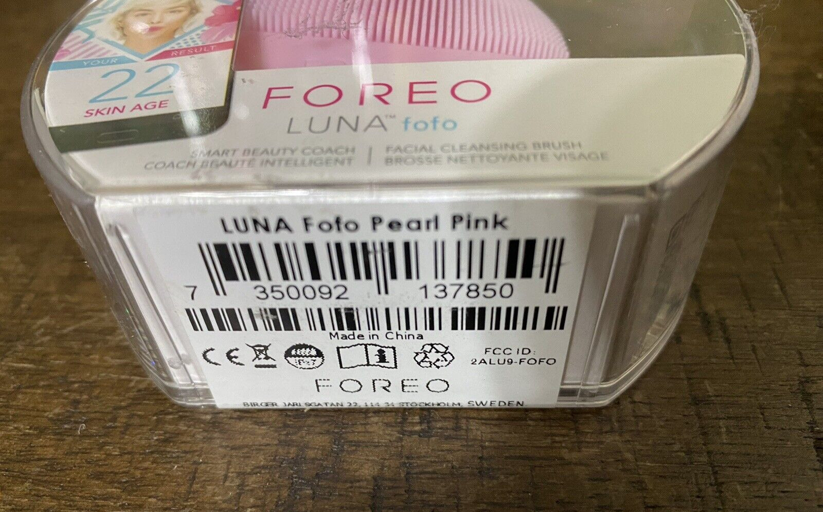 FOREO Luna Fofo Facial Cleansing Brush – Pearl Pink