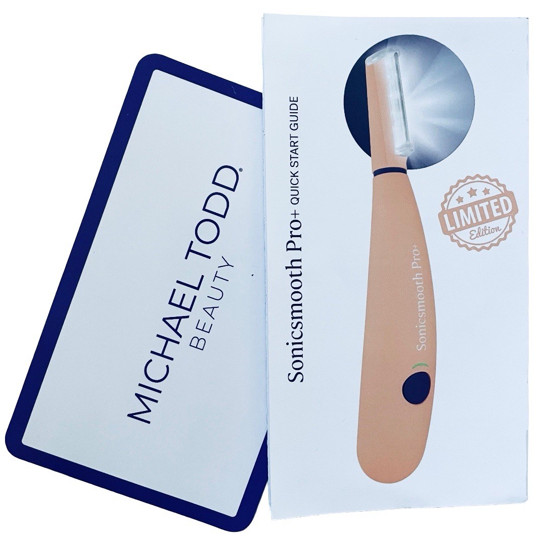 MICHAEL TODD Beauty SonicSmooth Pro+ Sonic Dermaplaning Hair Removal System
