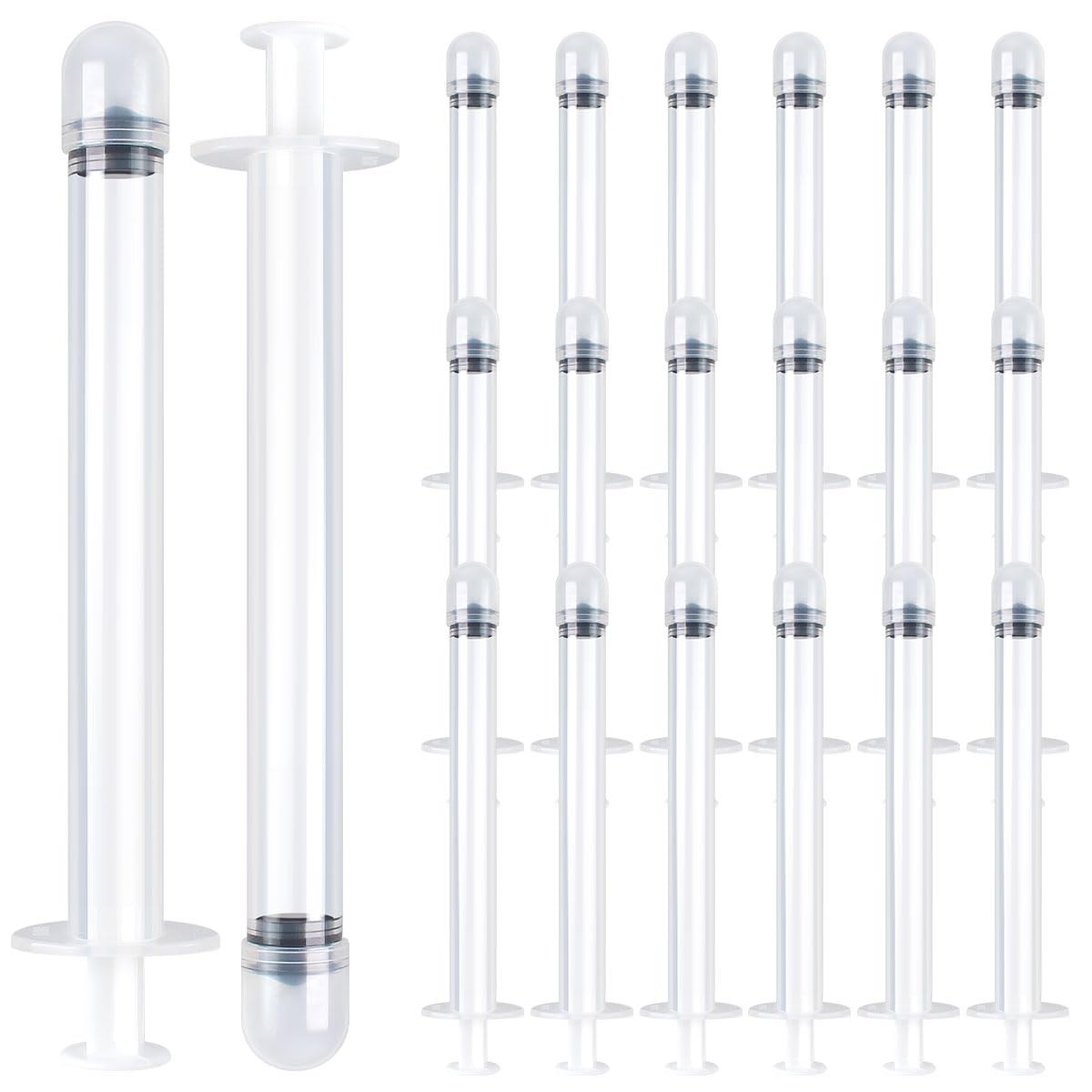 20 Pack Disposable Plastic Vaginal Cream Applicators, 1 Fl Oz (Pack of 20)