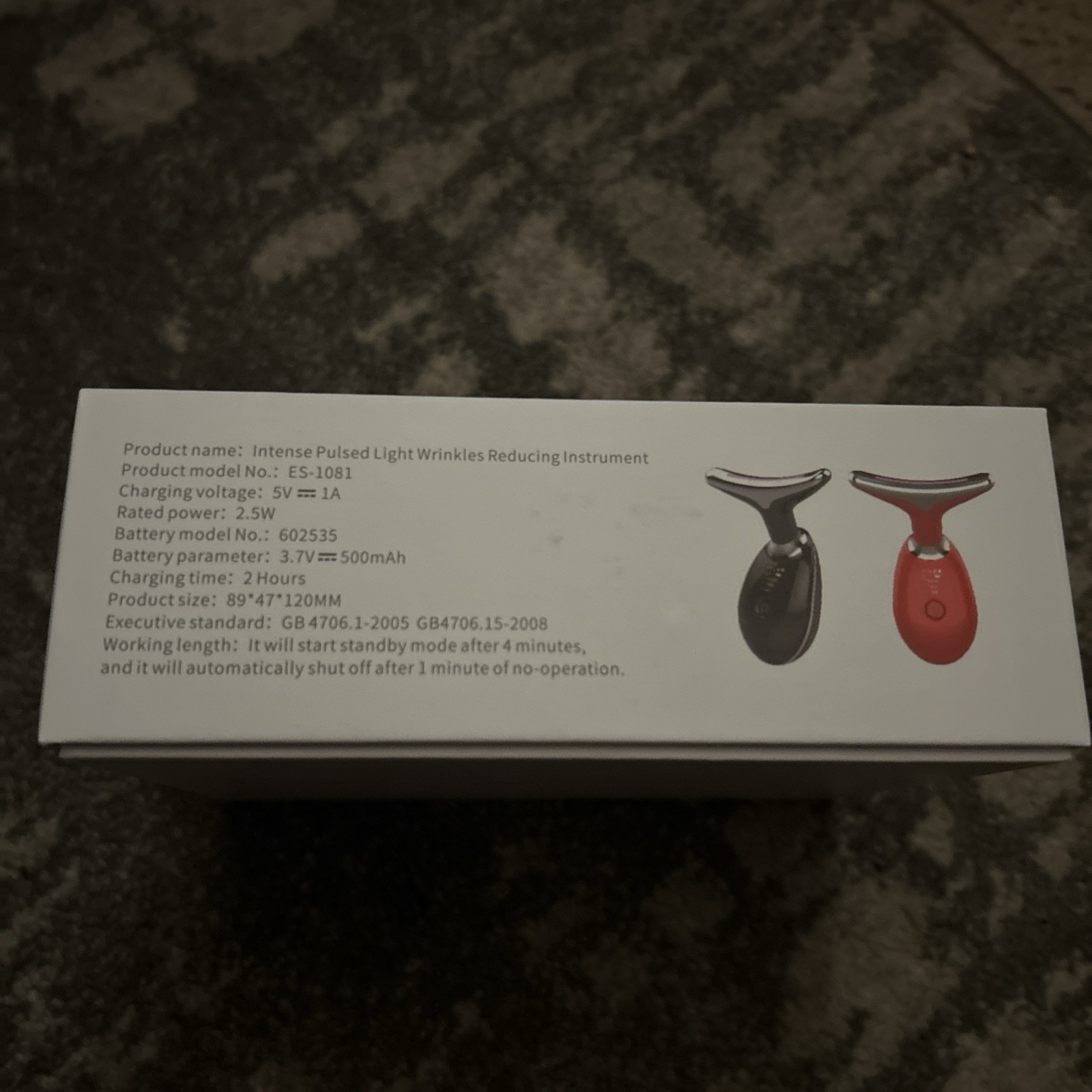 ES-1081 Intense Pulse Light IPL Wrinkle Reducing Device – LED, EMS, Heat – NEW