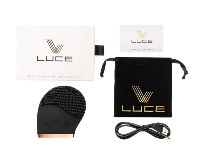 Luce Facial Cleanser Anti-Aging Device Black ~ Brand New in Box!! ❤️