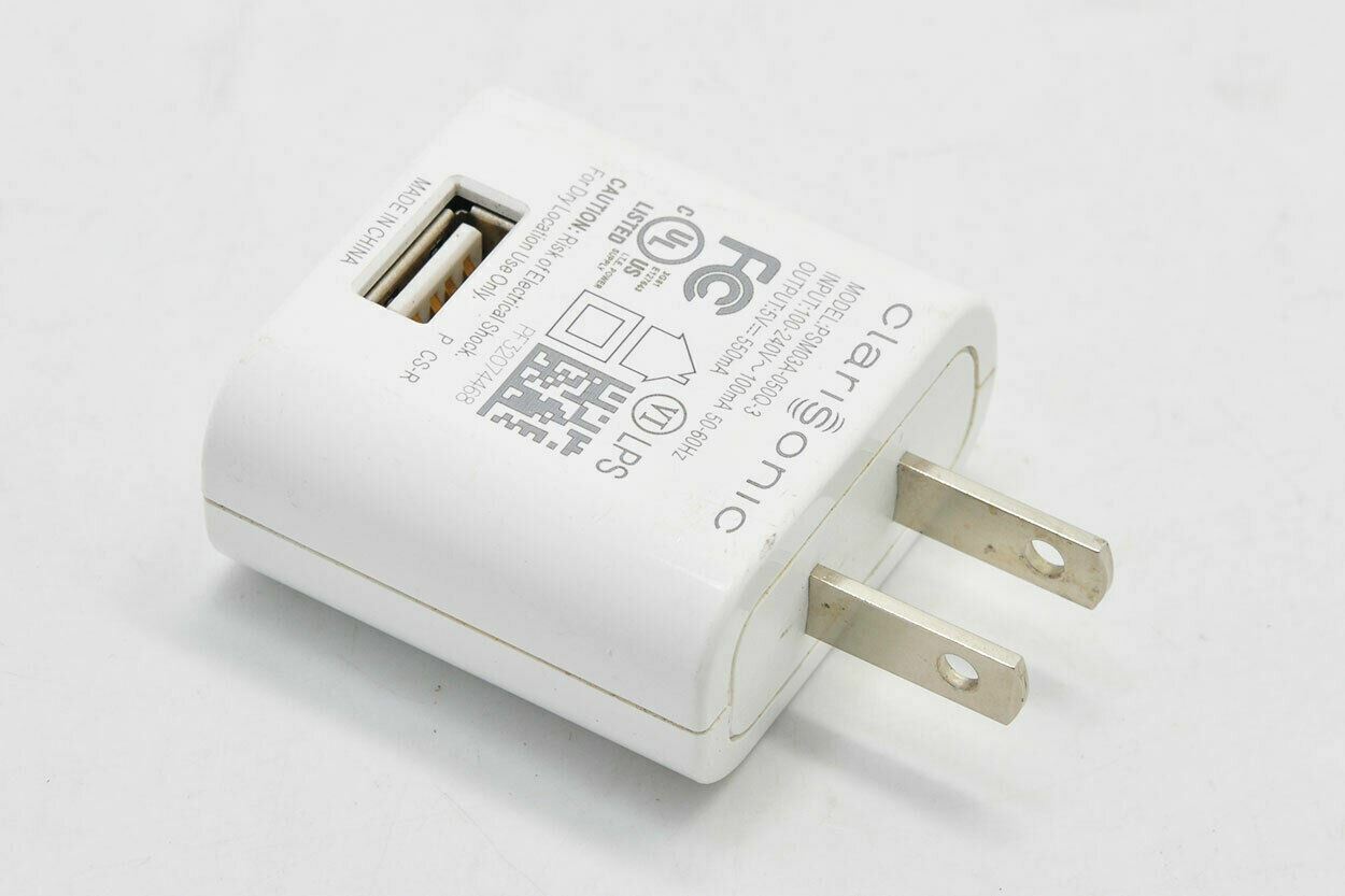 AC Power Charger Adapter For Clarisonic Mia 3 Aria 4 SMART Profile Pedi Brown