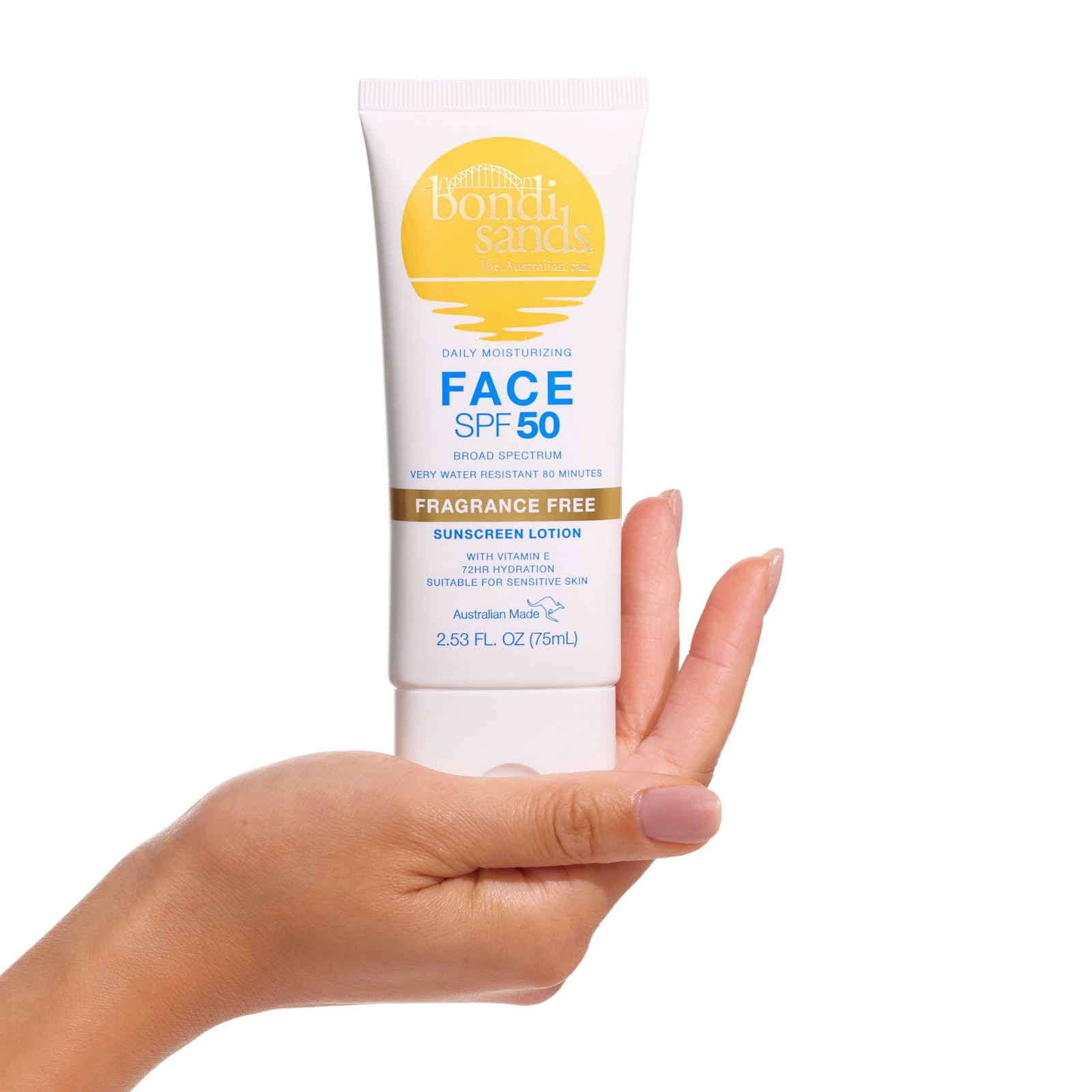 Bondi Sands Fragrance Free Daily Sunscreen Face Lotion 2.53 Fl Oz (Pack of 1)