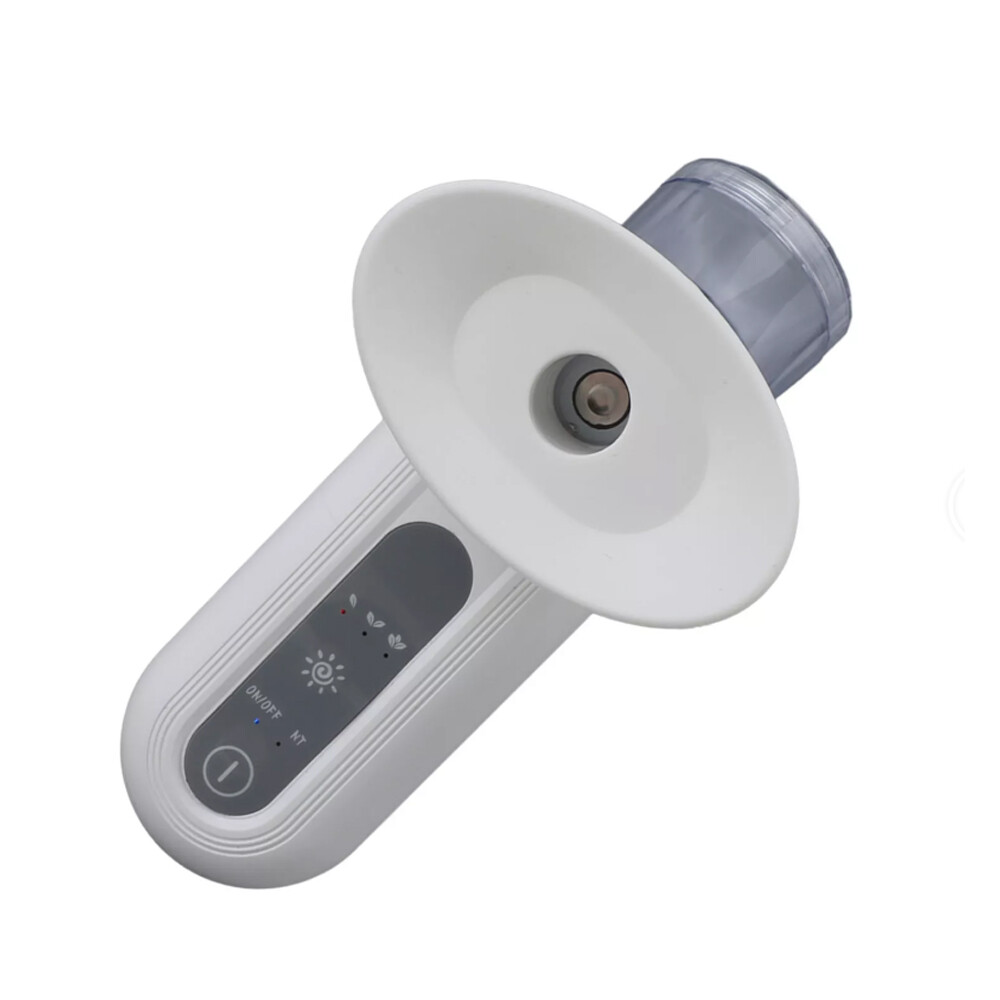 Eye Mist Sprayer White Nano Mist Sprayer Hot Compress Moisturizing Rechargeable
