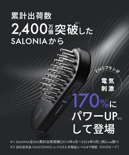 Salonia EMS Brush 3D Care Electric Brush Facial Device Lift Up I-ne 167g