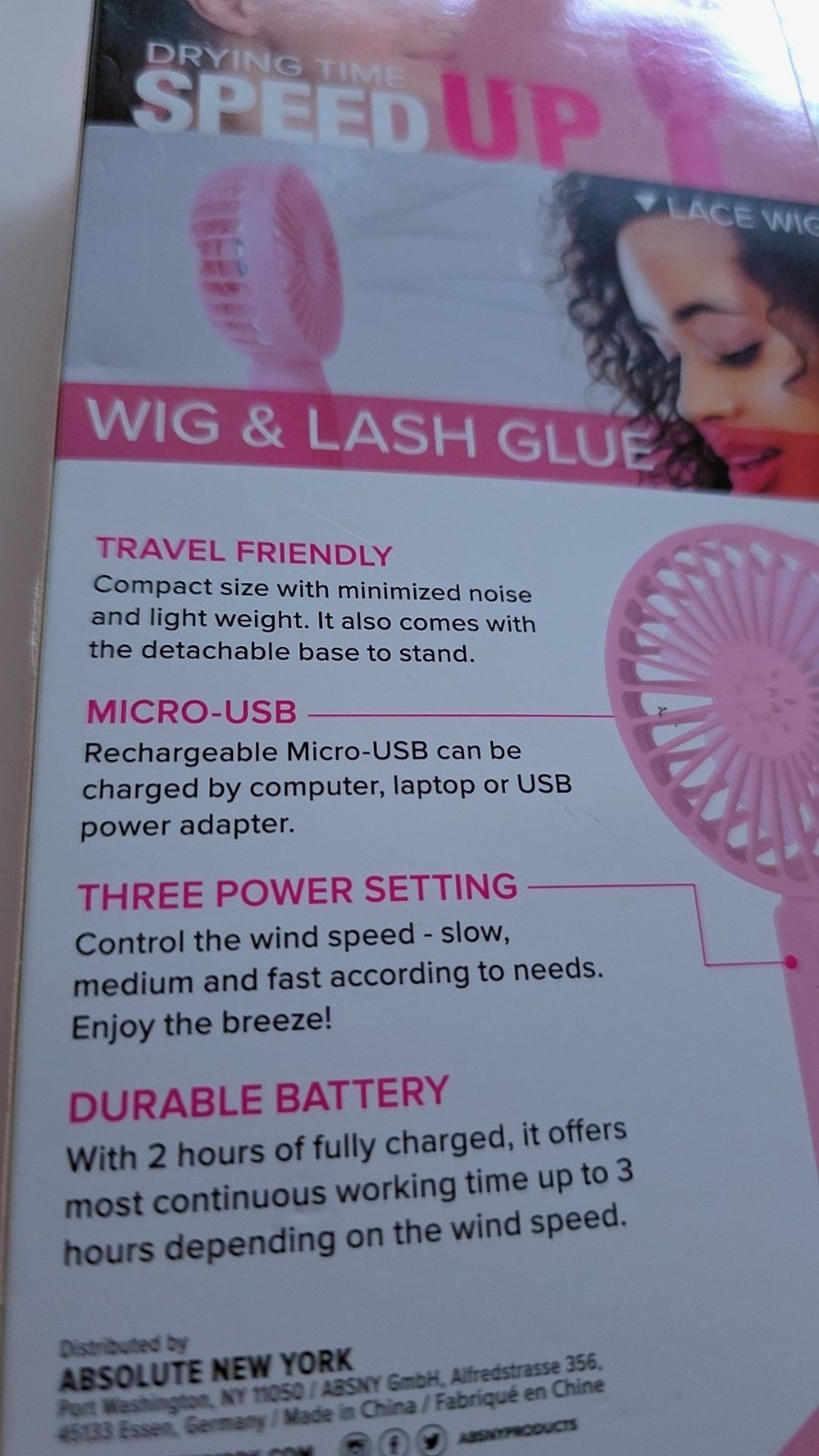3-Piece Facial Cleanse Set & Absolute Hot Standing Beauty Fan