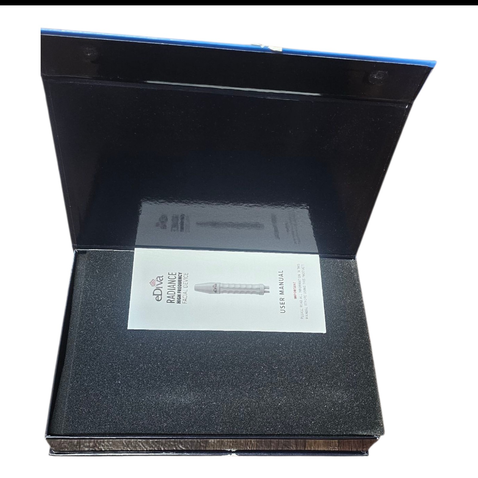 eDiva Radiance High Frequency Facial Device 4 Attachments Brand New