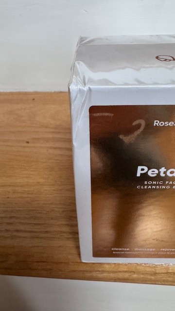 Rose Skin Co. Petal 2 Sonic Facial Cleansing Brush NEW IN BOX -FREE SHIPPING