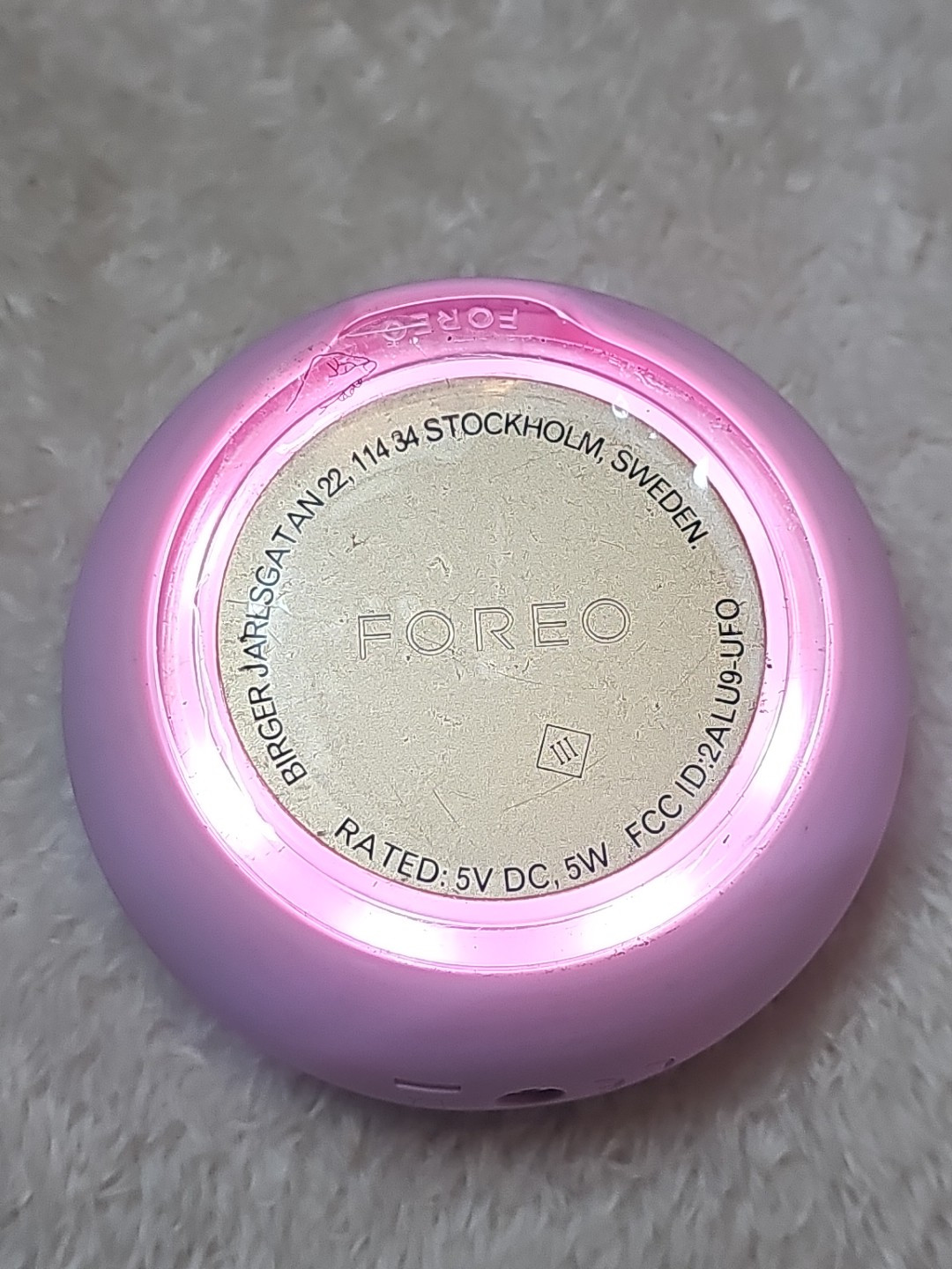 FOREO UFO Pearl Pink LED Thermo Activated Smart Mask Treatment Device