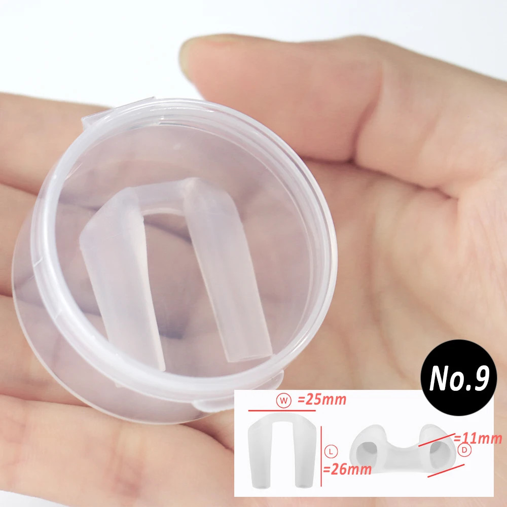 Postoperative Rhinoplasty Nostril Support Silicone Shaping Crooked Nose Correcti