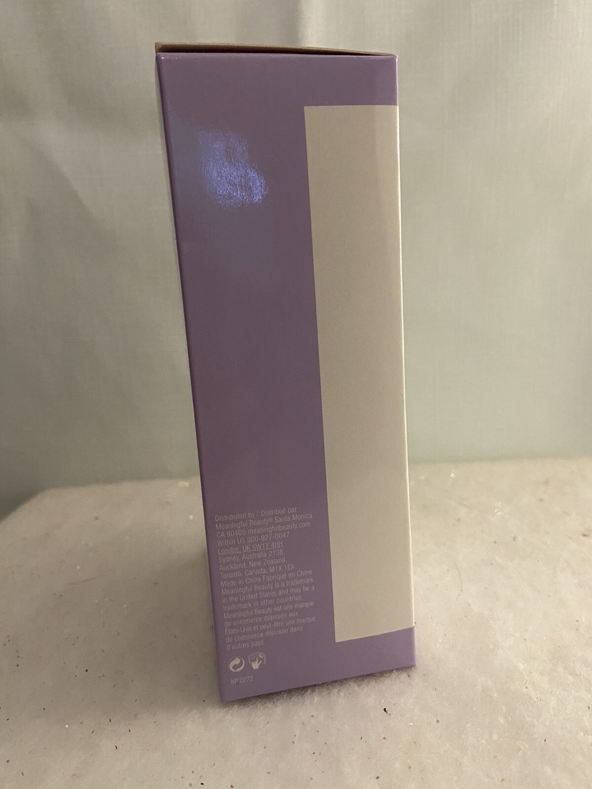 New Meaningful Beauty Cindy Crawford Skin Polishing Brush 360 Degree Rotation